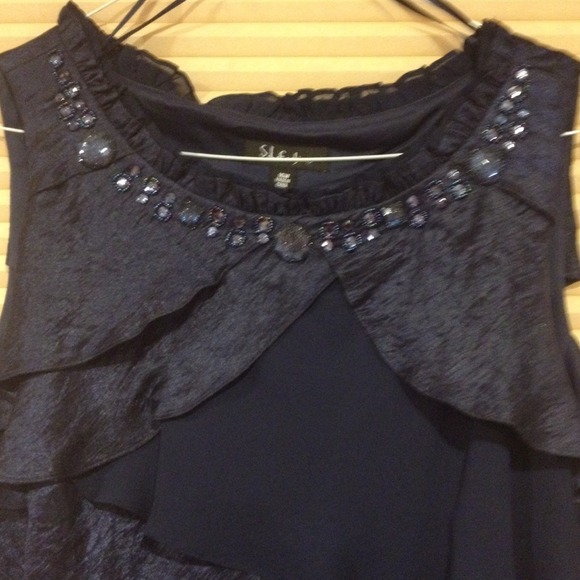 Navy blue dressy dress