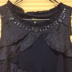 Navy blue dressy dress