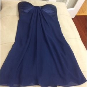 Hailey Logan Navy Blue Dress
