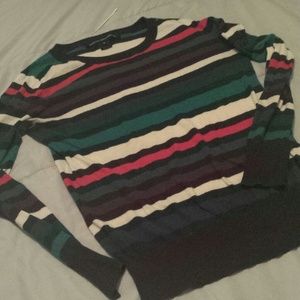 Stripe french connection sweater