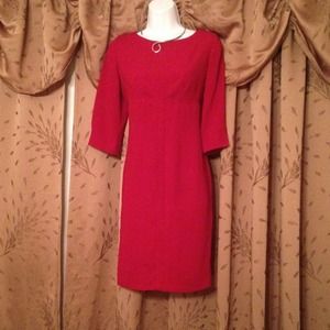 Versatile red dress