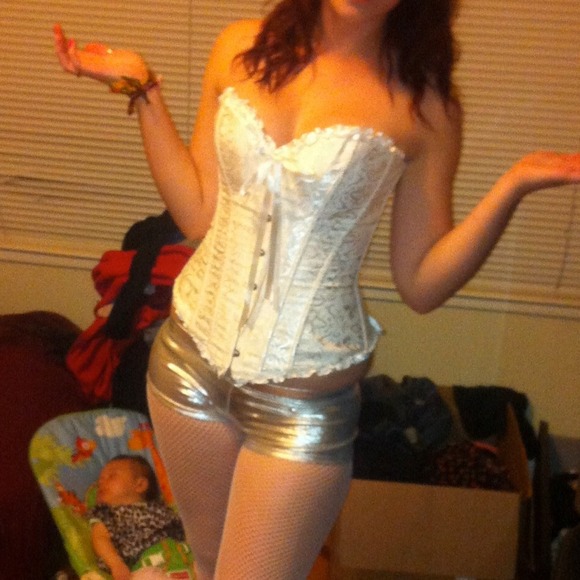 White corset