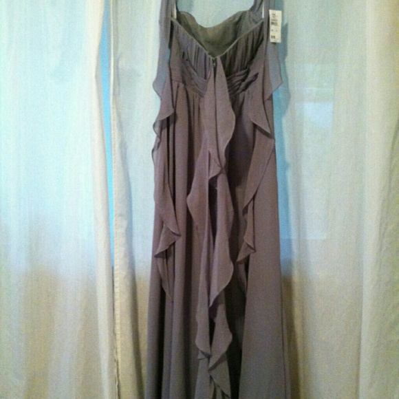 Smoke color Bridesmaid dresses - Picture 2 of 3