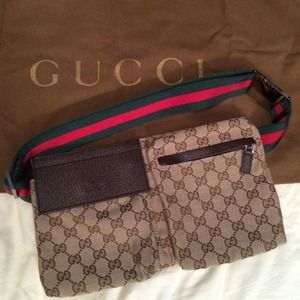 Authentic Gucci belt bag