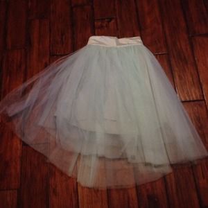 MINT TULE SKIRT