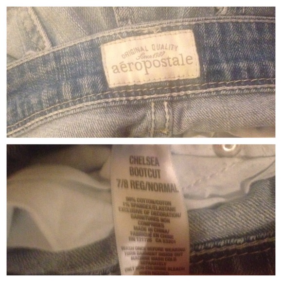 Aeropostale boot cut jeans.💕👖 - Picture 4 of 4