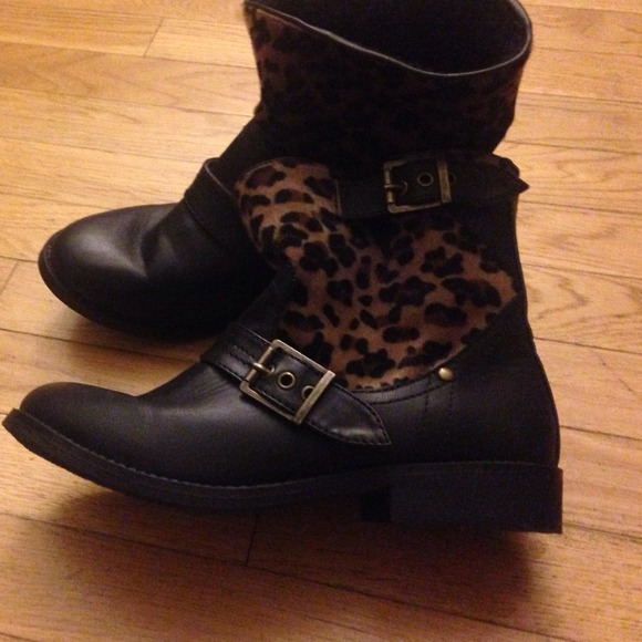 Cheetah Ankle Boots