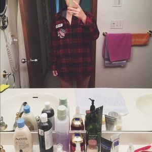 Oversized flannel