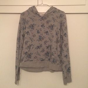 Forever 21 floral hoodie