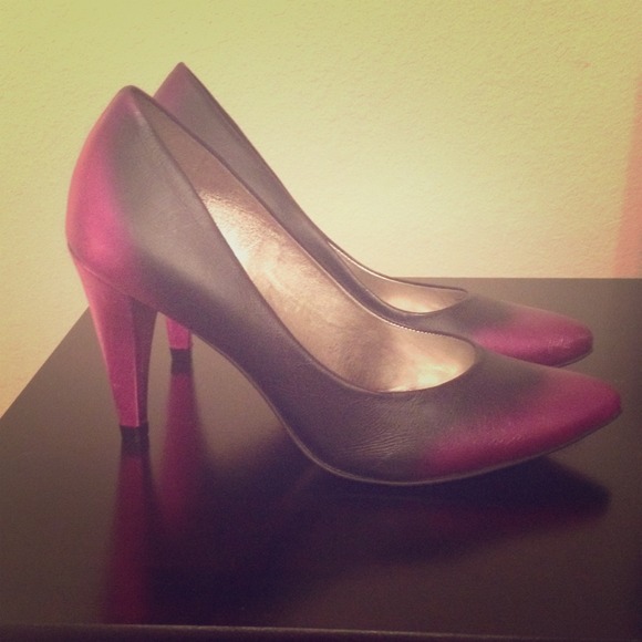 Pink & Black Heels