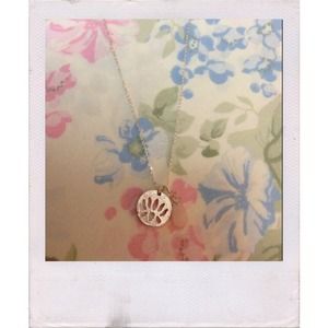 Floral Decal Necklace