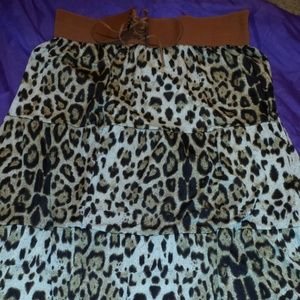 Cheetah print shirt