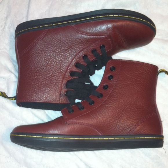 Brand new Maroon Dr. Martens