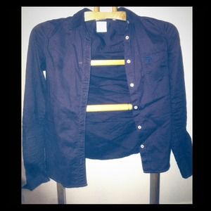 Abercrombie kids M button down shirt
