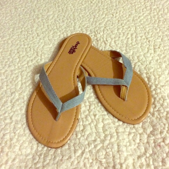 "Blue jean" style sandals! 🌸