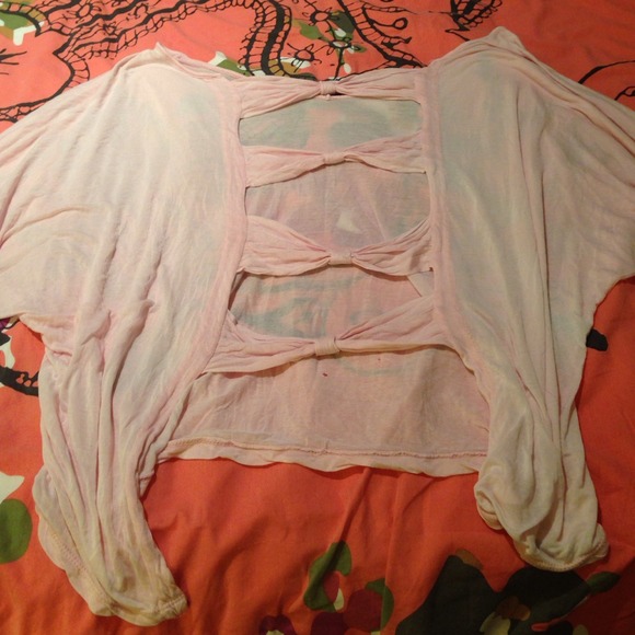 Brandy melville bow back top