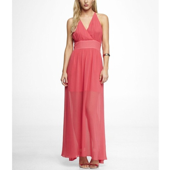 EXPRESS flowy Maxi Dress 100% authentic - Picture 1 of 4