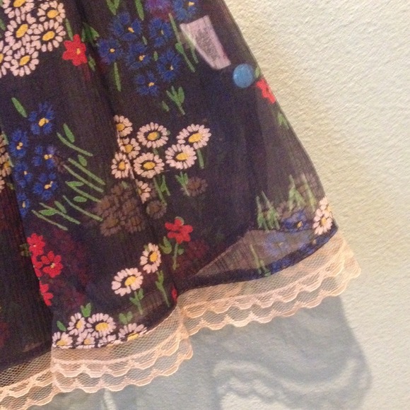 SOLD Free People Vintage Floral Dress - Picture 2 of 4