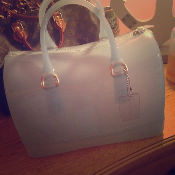 Baby blue furla