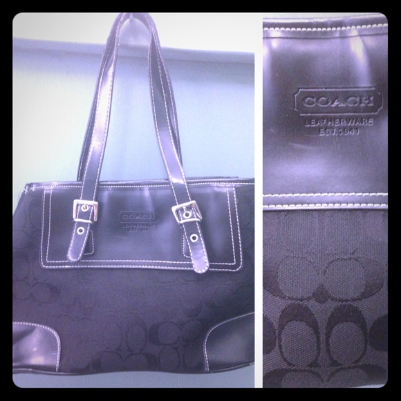 Black Coach Handbag