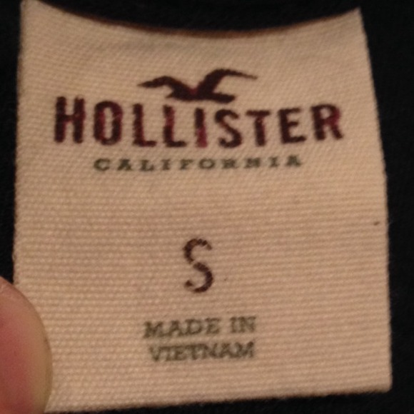 Dark Blue Hollister V-Neck - Picture 2 of 3