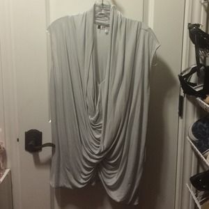 Dressy Draped tank⬇️price drop!