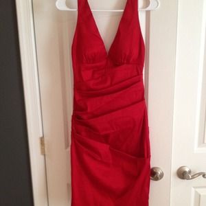 Cache red dress