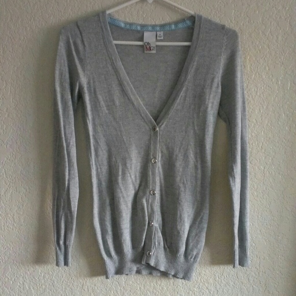 GREY CARDIGAN
