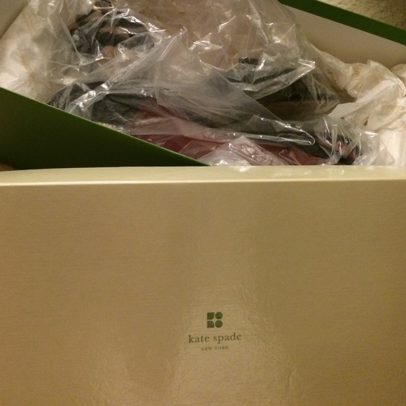 Kate Spade Black Satin Gili Heels - Picture 4 of 4