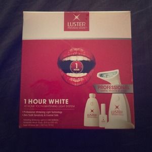 Luster 1 hour white ⭐️