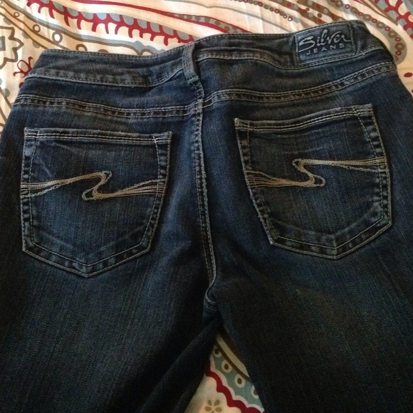 Silver Aiko jeans size 29x31