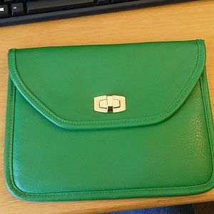 Cute Green Large Clutch Bag