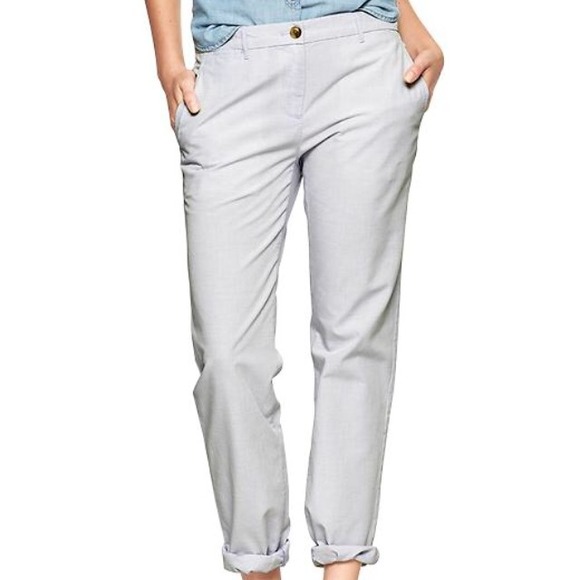 Mini-stripe Broken in straight khakis. Never worn