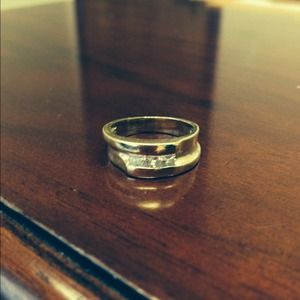 14k Diamond Ring Size 6