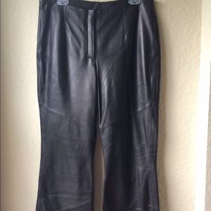 100% Leather Pants