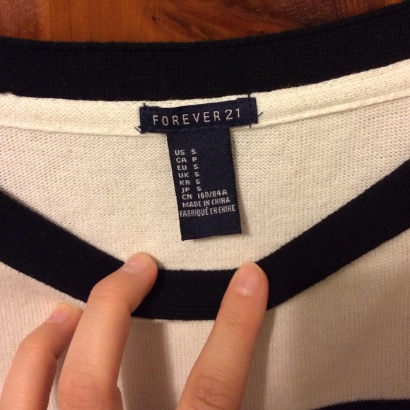 Forever 21 stripe sweater - Picture 2 of 4