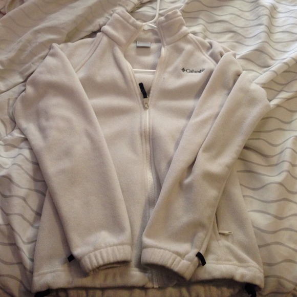 Off White Columbia Fleece Jacket