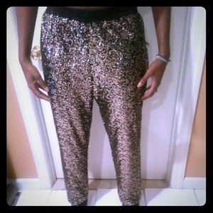 Sequin pants