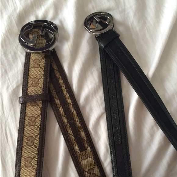 BLACK GUCCI BELT FOR SALE ONLY!!