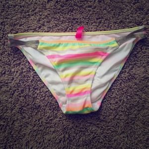 VS Striped Bikini Bottoms