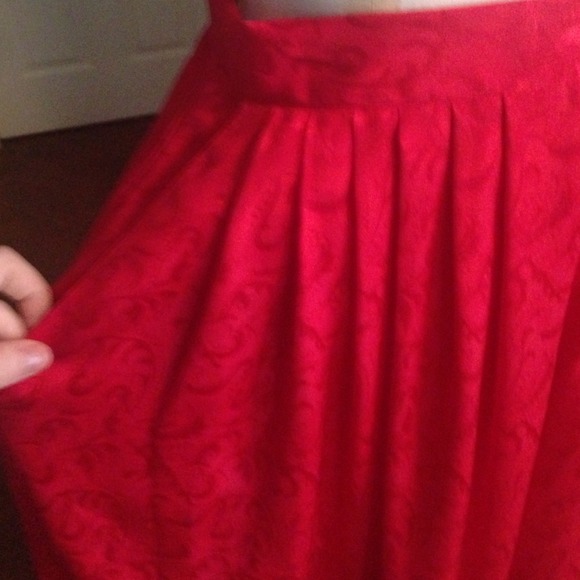 Bundled🎀🎀🎀Red vintage midi skirt! - Picture 2 of 3