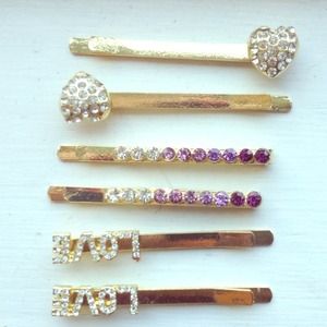💎Cute hair pins, with designs💎
