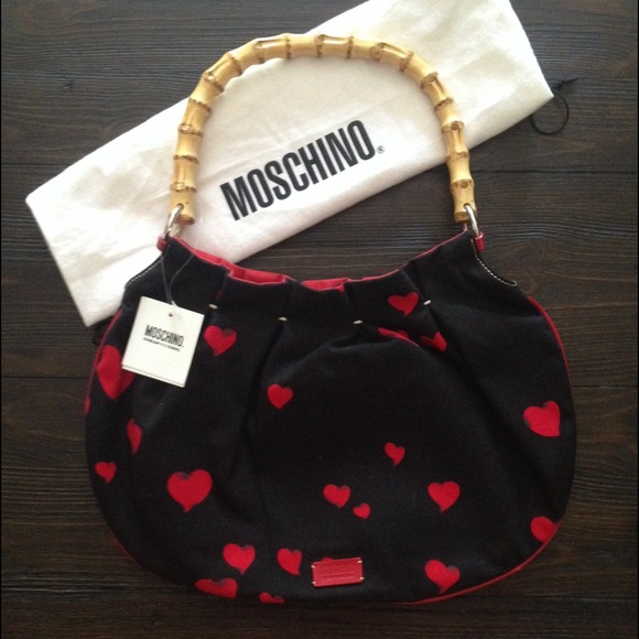 Moschino Handbags - Moschino Heart Print Purse