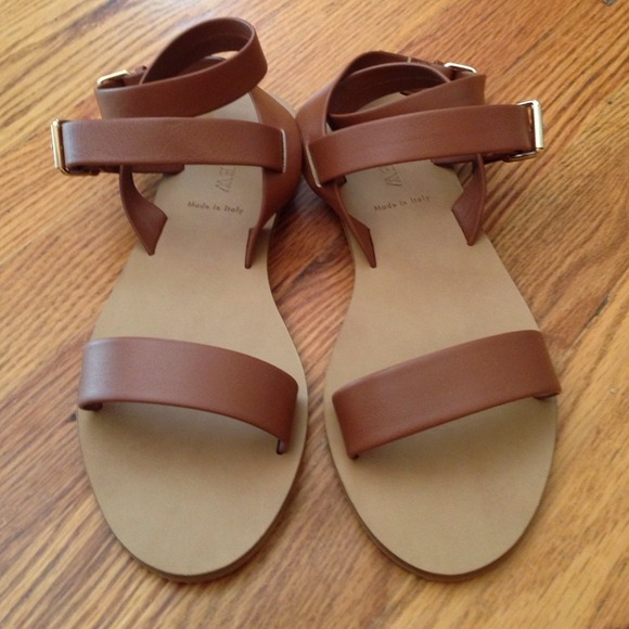 J. Crew Shoes - J.Crew LEILA ANKLE-WRAP SANDALS