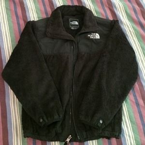 Medium Black Youth Northface Fleece Jacket