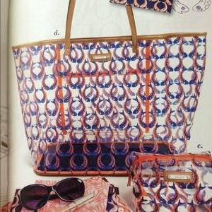 Stella & Dot Boardwalk Clear Tote