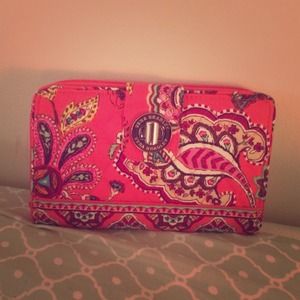 Vera Bradley large Turn Lock wallet