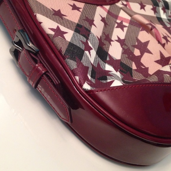 100%AUTH BURBERRY stars supernova purse bag check - Picture 4 of 4