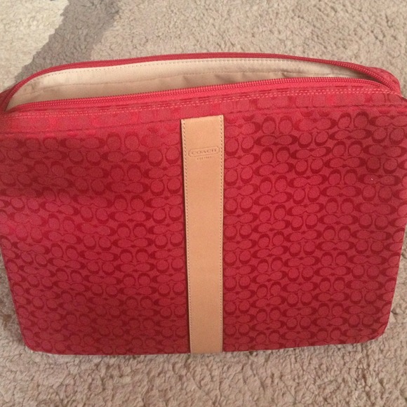 COACH laptop case