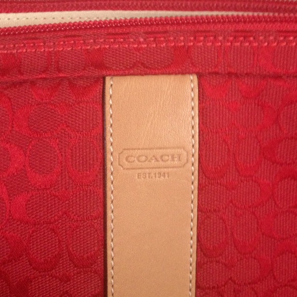 COACH laptop case